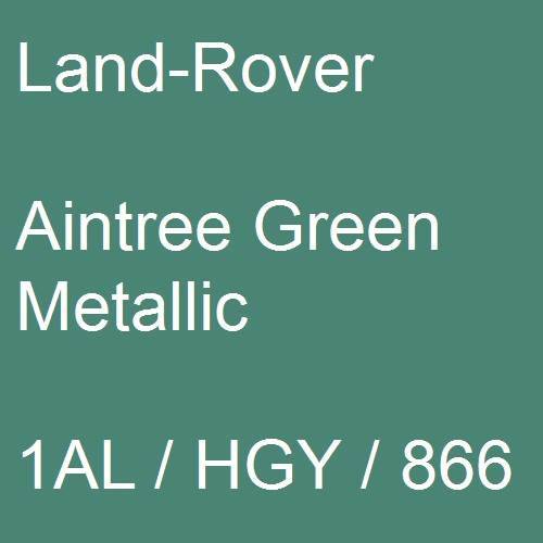 Land-Rover, Aintree Green Metallic, 1AL / HGY / 866.